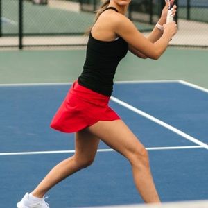 New with tags, Zyia, Red Glam Slam Skirt, Large